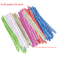 thumbnail image 2 of Palitos de papel para piruletas, papel kraft para hornear, corbata de seda, corbata de color para envolver alimentos, palitos de papel de seda, 2 of 4