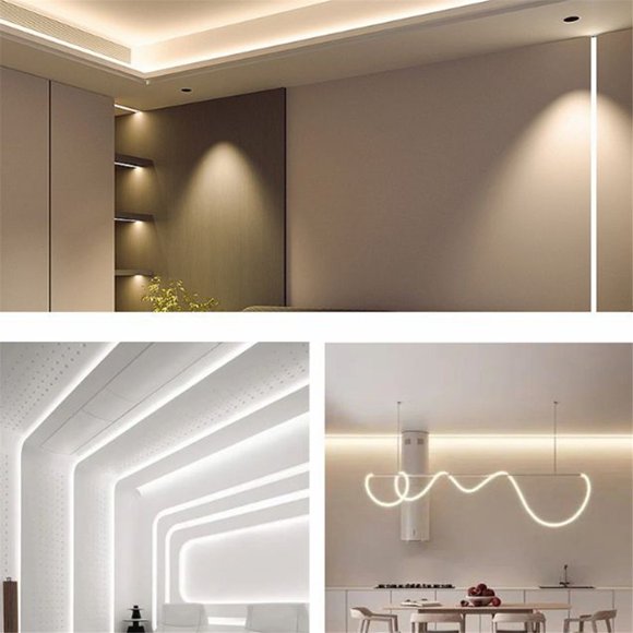 Regulador de Intensidad LED 2,4 G PWM Control Remoto Inalámbrico Táctil 5 V 36 V Tira de Luces LED de un Solo Color Interruptor Regulador de Intensidad Wifi Inteligente