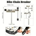 thumbnail image 4 of 6pcs/Set MTB Bike Maintenance Tools​ Multifunctional Cycling Repair Tools Kit Convenient Bicycle Chain Breaker Road Bike Cassette Removal Road Mountain Bike Tool Set​, 4 of 8