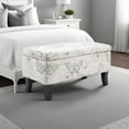 thumbnail image 2 of Convenience Concepts Designs4Comfort Winslow Storage Ottoman Bench, 2 of 7