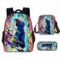 thumbnail image 1 of Dragon Ball Anime Cartoon Backpack Primary And Secondary School Students Schoolbag Shoulder Bag Backpack Pencil Bag Three-Piece Set, 1 of 2
