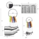 thumbnail image 2 of Set de tazas y cucharas medidoras New Star Foodservice 1028065, 2 of 8