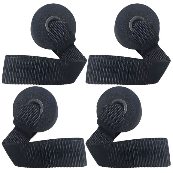 BESTSKY 4Pcs Foam Door Anchors for Resistance Bands, Soft Elastic Band Accessories for Home Gym, Yoga, and Arm Exercise Training, Durable Door Buckles for Safe Workouts