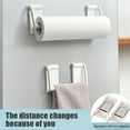 thumbnail image 4 of Magnetic Paper Towel Holder,Multifunctional Paper Towel Bar with Magnetic Backing,Toilet Paper Roll Holder Magnetic Paper Towel Rack for Kitchen Refrigerator H9W6, 4 of 6