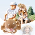 thumbnail image 2 of ZRBYWB Baby Sun Hat Summer Children's Flower Bow Decorated Hat Rope Beach Hat Sun Hat Summer Hat, 2 of 6