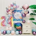 thumbnail image 2 of 40 Inch Number Balloons 0-9 Rainbow Gradient Large Number 24 Balloons, Digital Balloons for Birthday Party Celebration Decorations, Helium Foil Number Balloons for Wedding Anniversary, 2 of 18