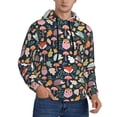 thumbnail image 2 of Haiem Autumn Forest Patterned Men's Hoodie with Kangaroo Pocket - Ideal Pullover Sweatshirt for Daily Wear, Travel, and Home-4X-Large, 2 of 7