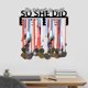 thumbnail image 4 of Colgador de Medallas Organizador de Cinta de Premio Metal Perfecl, 4 of 6