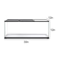 thumbnail image 3 of Terrarium REPTI ZOO Glass 75 L, fácil de limpiar, para animales reptiles, 3 of 8
