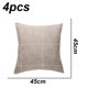 thumbnail image 2 of 4 Uds. Funda de almohada geométrica cojín a cuadros sofá de sala de estar, 2 of 6