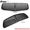Fits 11-14 Dodge Charger Front Bumper Mesh Grill Hood Honeycomb Grille Black
