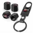 thumbnail image 2 of 4pcs Car Wheel Tire Stem Air Valve Caps Anti-theft For Toyota Gr Sport Gazoo Racing Rav4 C-hr Mirai Prado Avensis Accessories Shry, 2 of 4