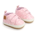 thumbnail image 5 of Baby Shoes Boys Girls Infant Sneakers Non-Slip Rubber Sole Toddler Crib First Walker Shoes,Pink Heart,12-18M, 5 of 7