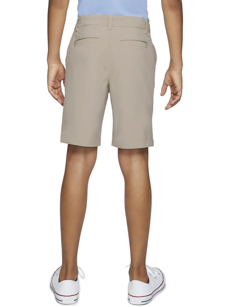 Wonder Nation Boys School Uniform Stretch Shorts, Sizes 4-18