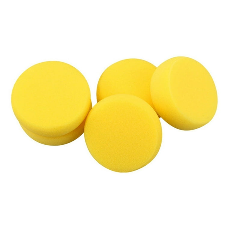 Frogued 5Pcs Pottery Sponge Sculpture Moisturizing Coloring Modeling Round  Soft Decontamination Pottery Tools Water-absorbent Sponge Painting Sponge