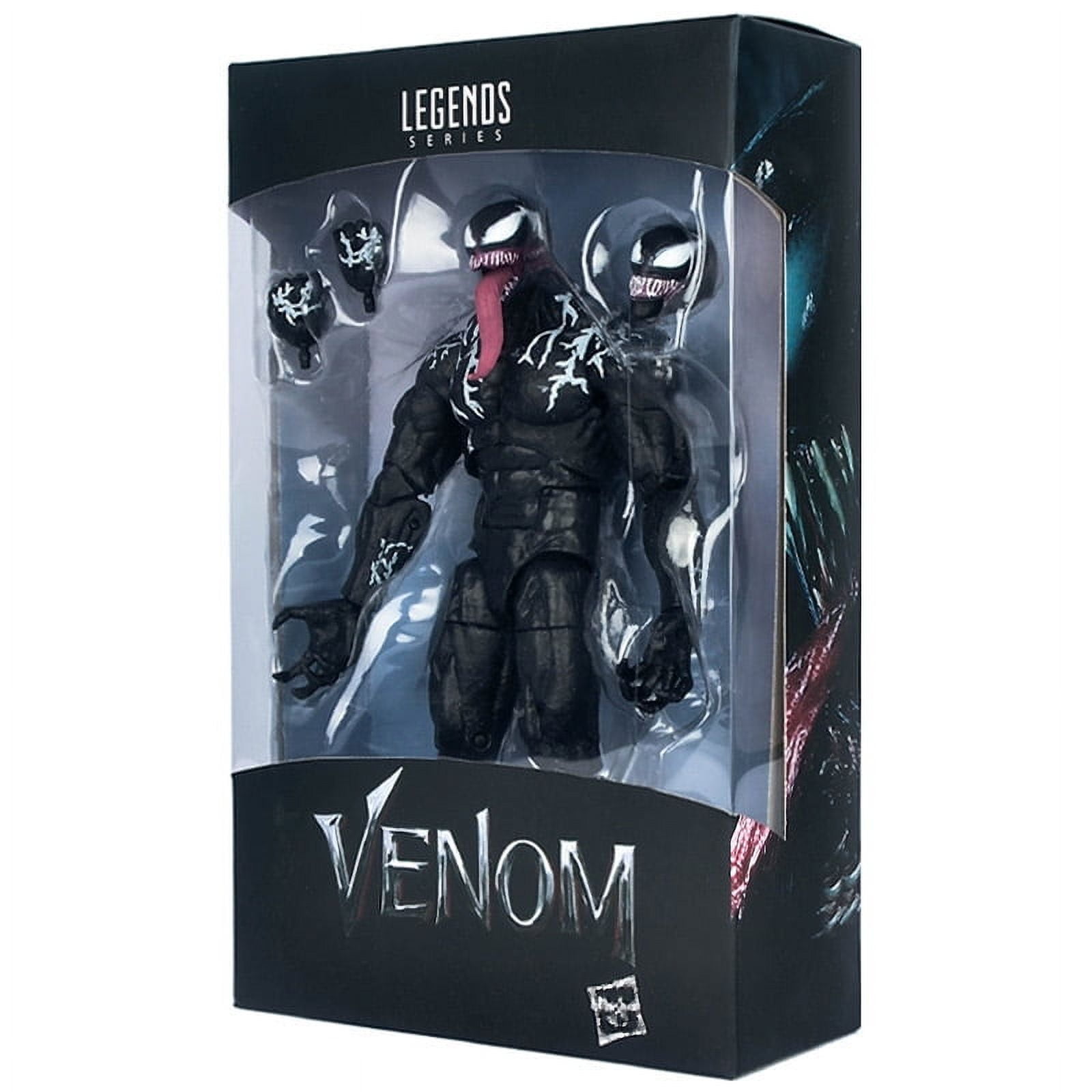 TIM Venom Action Figure Model Full Body Movable and Replaceable Heads, Weapons and Hands Exquisite Gift Box Set