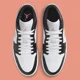 thumbnail image 3 of N I-K-E A i r-Jor-dan 1 Low White Black Rust Pink 553558-165 Men's Shoes NEW, 3 of 6