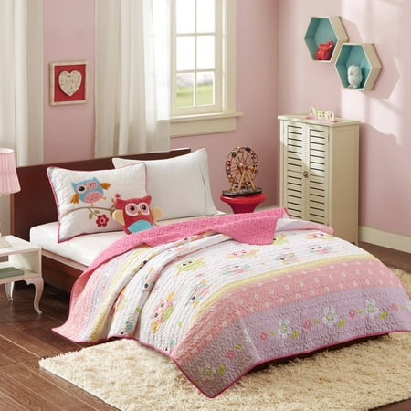 Home Essence Apartment Wide Eyed Wanda Coverlet Set