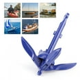 thumbnail image 4 of Ancla de Bote, Reemplazo Azul de Reemplazo Plegable Aleación de Aluminio de Aluminio Grapnel Para Canoa para Navegar en Bote de Pesca Para Kayak para balsa Walsa, 4 of 7
