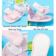 thumbnail image 6 of Baby Boys Girls 2 Straps Summer Dress Sandals Infant Shoes Soft Sole Breathable First Walker Newborn Shoes, 6 of 6