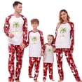 thumbnail image 6 of Family Christmas Pajamas Matching Sets Xmas Pjs Matching Christmas Pajamas for Family Cute Holiday Sleepwear Outfits Loungewear for Women Men Adults Couples, 6 of 8