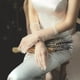 thumbnail image 3 of Guantes de completo Malla fina Guantes de encaje Mujeres Moda Nupcial jinwen guantes largos, 3 of 8
