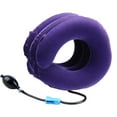 thumbnail image 4 of Cervical Neck Traction Device Inflatable Neck Stretcher, Easy to Use for Chronic Neck and Shoulder Pain Relief Traction Spine Alignment, Neck Cervical Brace?Purple, 4 of 4