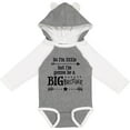 thumbnail image 3 of Inktastic So I'm Little, but I'm Gonna to Be a Big Brother Boys Long Sleeve Baby Bodysuit, 3 of 5