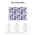 thumbnail image 5 of Fuzoiu Daisies Flowers Print Flannel Blanket,Throw Blanket,Flannel Home Decor,Fleece Bed Blankets,Cozy Soft Blanket for Bed, Sofa, Camping, and Travel-80"x60", 5 of 6