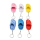 thumbnail image 3 of LLavero de zapatilla de 6 uds, colores surtidos, silicona suave y Flexible, zapatos con agujeros portátiles, llavero para bolsa, mochila, ropa, 3 of 5