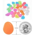 thumbnail image 5 of Limei 100Pcs Glow in The Dark Rocks - Fish Tank Rocks - Aquarium Decoration Rocks - 0.9" Irregular Pebbles - for Fish Tank, Pond, Bonsai, Garden, Patio, Lawn, Pathway, Driveway, Swimming Pool, 5 of 7