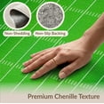 thumbnail image 6 of ODIKA 9'x12' Washable Area Rug Non-Shedding, Easy Care Football Field Sport Theme Design With Yard Line Stripes And End for Master Suite, California King, Under Bed, 6 of 7