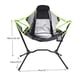 thumbnail image 4 of Mecedora Plegable Para Exteriores, Reclinable Para Camper Hiker, Mecedora De Ocio Con Inclinación Automática Multifuncional Sweethay OD015963-03, 4 of 6