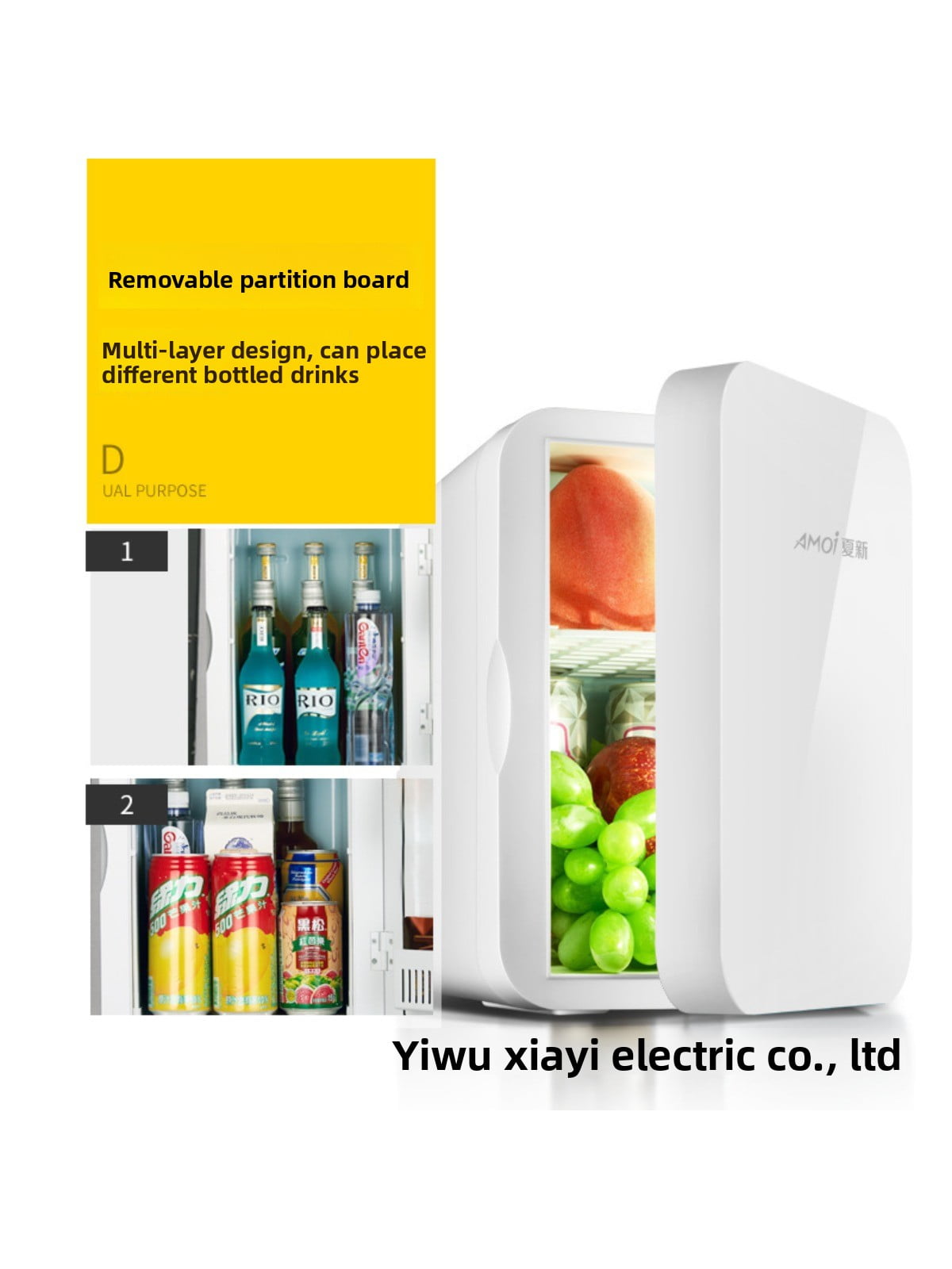 Car Refrigerator Home Refrigerator Xiaoice Box Portable Single Refrigerator Dormitory Students