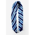 thumbnail image 2 of Bimba Blue Stripe Shibori Pure Silk Printed Head Bandanas Summer Neck Wrap Scarf 40 x 40 Inches, 2 of 6