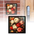 thumbnail image 2 of Light Retro Abstract Triptych Oil Painting Artwork for Living Room Dining Room Hallway Wall Decoration with Ancient Style Texture, 2 of 6