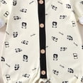 thumbnail image 4 of 12-18 Months Newborn Baby Boys And Girls Bodysuits Cute Cartoon Print Long Sleeved Bodysuits, 4 of 4