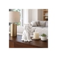 thumbnail image 3 of Sitting Lion Figurine Resin Sculpture for Home and Bathroom Decor - Modern Decorative Statue for Office and Room - Display Ornament for Living Room, Shelf and Coffee Table Decor - 11", White, 3 of 11