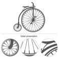 thumbnail image 2 of Vett Pendentif Mural Rétro en Forme de Vélo, Décoration de Vélo Rétro en Métal, 2 of 4