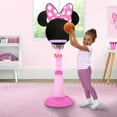 thumbnail image 4 of Minnie Mouse Plastic Basketball Set by Delta Children – Includes Basketball Hoop, 1 Basketball and Ball Pump, 4 of 13