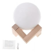 3D Magical LED Luna Night Light Moon Lamp Desk USB Charging for Touch Control Ho