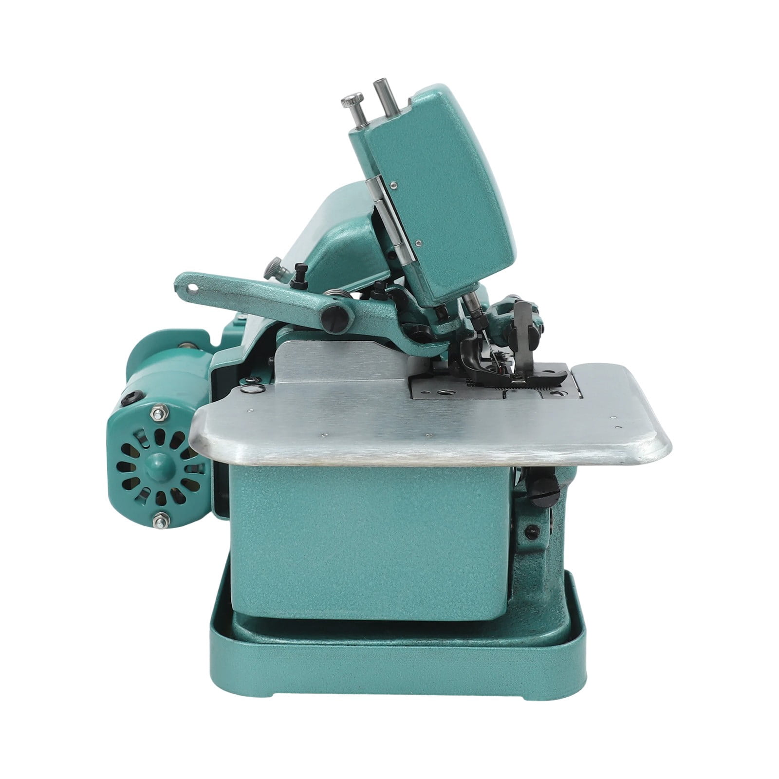 Sewing Machine, Metal Frame Overlock Machine, 150W Heavy Duty Serger for Sewing & Fabric Edging, Prevent Fraying & Create Neat Finishes, Home Use