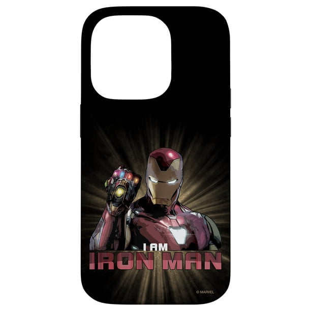 Funda para teléfono Marvel Iron Man I Am Iron Man para iPhone 14 Pro