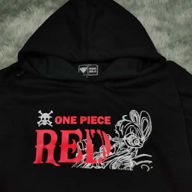 Mono D. Luffy ONE PIECE Chamarra roja suéter sudadera con capucha Anime Manga piratas ZORO