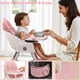 thumbnail image 3 of Silla Alta para Bebé Ktaxon 6 en 1 Portátil Plegable Rosa, 3 of 8