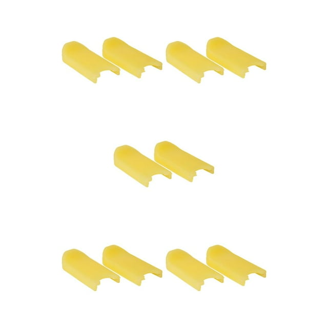 maskred Non- for Slip Saxophone Rest Cushion Wear-resistant Holder Musical Instrument Accessories Anti- for slip Handheld Sax Pad Yellow 5Set