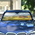 thumbnail image 4 of Farm with Cow and Sheep Car Windshield Sun Shade Foldable Car Front Window Visor Heat and UV Protection 57x31.5, 4 of 8