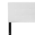 thumbnail image 3 of Pemberly Row Contemporary Queen Fabric Panel Headboard in White, 3 of 9