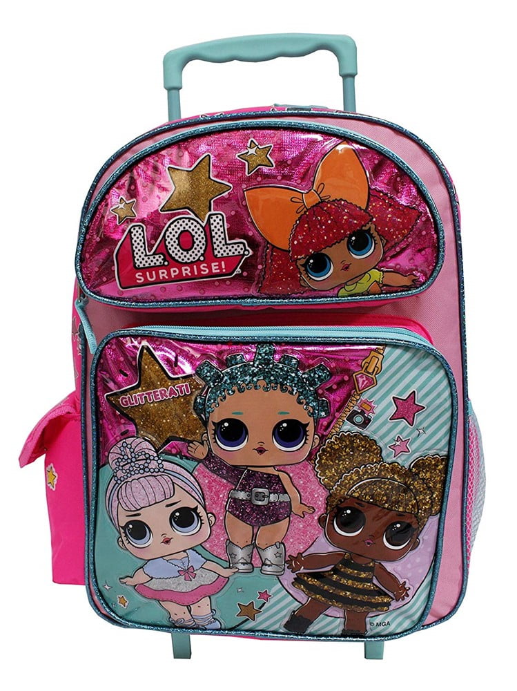 lol glitter backpack