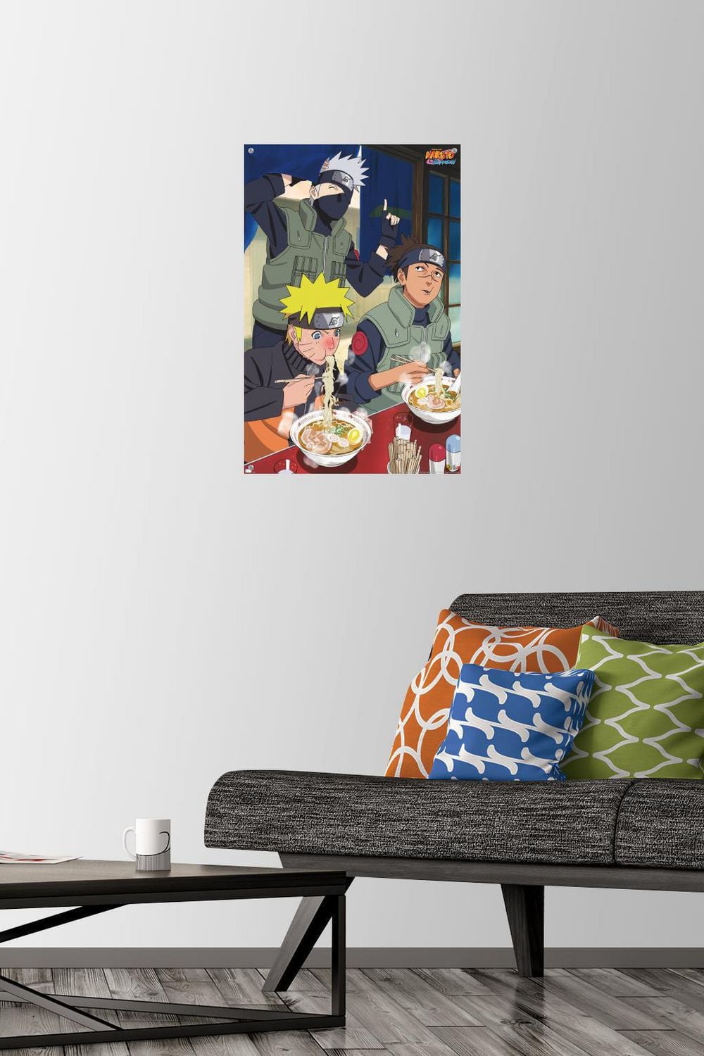 Naruto Shippuden - Food Wall Poster, 22.375" x 34" Framed